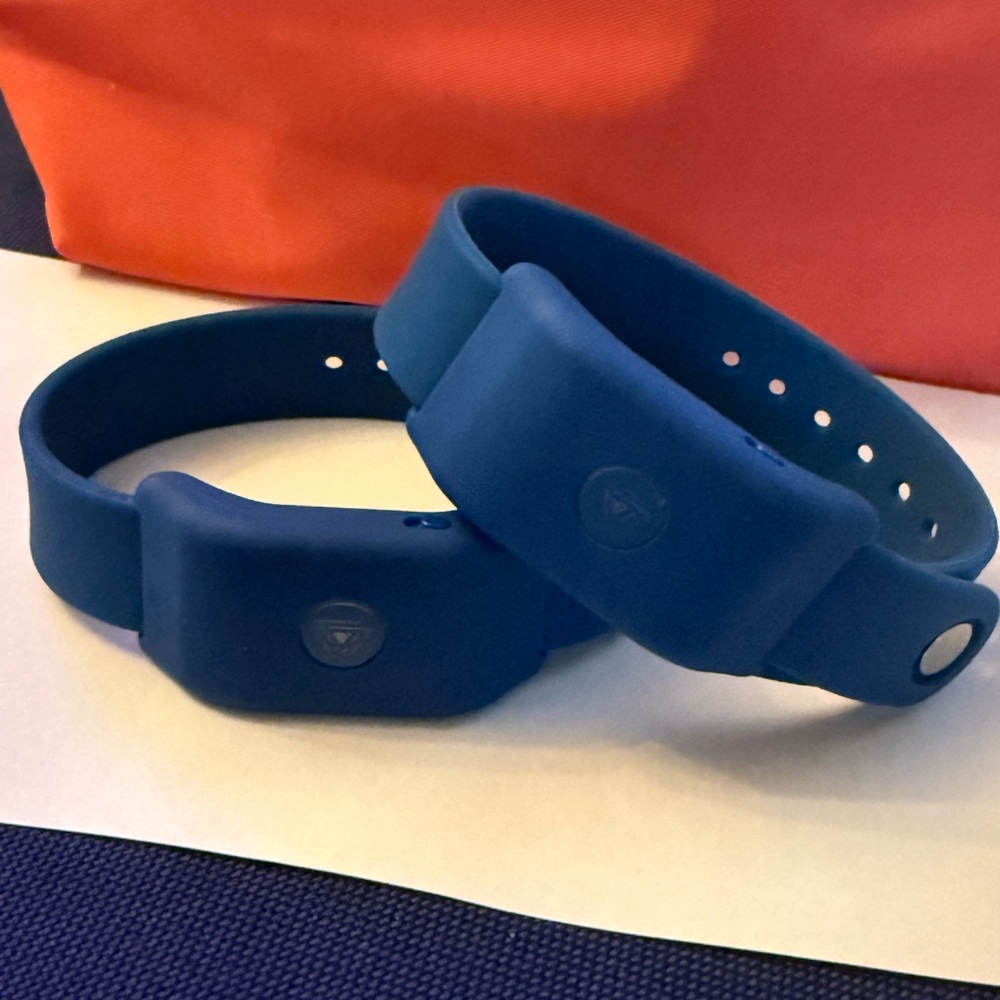SoundMoovz Blue Wearable Wrist Bands